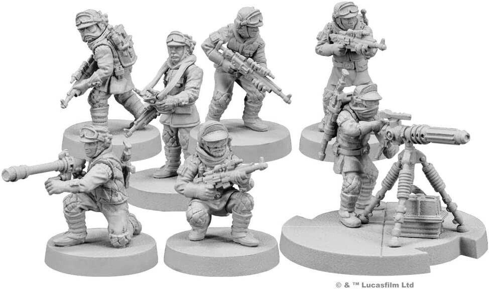 Atomic Mass Games Star Wars Legion - Eco Base Defenders - Miniat Set