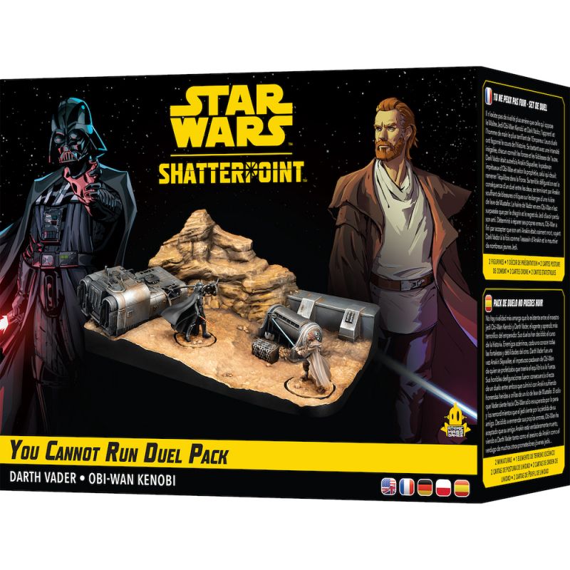 Star Wars: Shatterpoint Miniatures Game - You Cannot Run Duel Pack for Ages 14 and up  from Asmodee