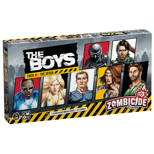 ASM Zombicide 2. Edition -the Boys Pack 1: the Seven, Brettspiel